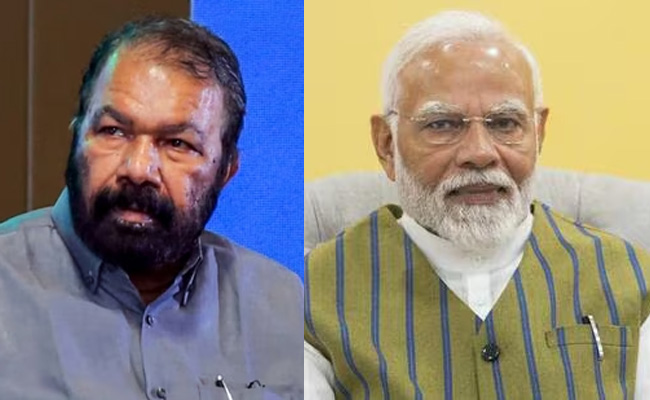 Minister Sivankutty welcomes PM Modi to 'developed Nemom', BJP hits back